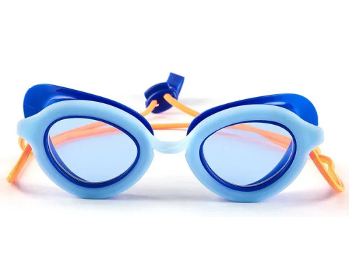 Окуляри для плавання диятчі Speedo KIDS SUNNY G S SHLLS 451, оранжево-синій