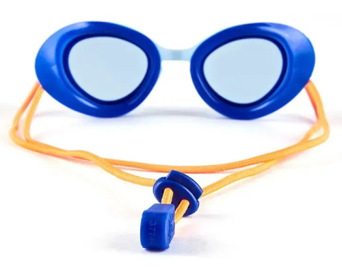 Окуляри для плавання диятчі Speedo KIDS SUNNY G S SHLLS 451, оранжево-синій