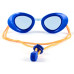 Окуляри для плавання диятчі Speedo KIDS SUNNY G S SHLLS 451, оранжево-синій