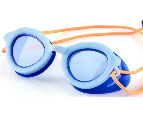 Окуляри для плавання диятчі Speedo KIDS SUNNY G S SHLLS 451, оранжево-синій