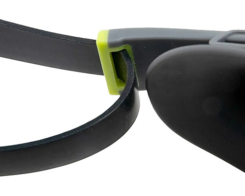 Окуляри для плавання Arena AIR SONIC MIRROR, чорно-сірі