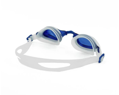 Окуляри для плавання Speedo MARINER SUPREME GOG AU, біло-синій