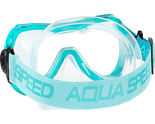 Маска для дайвінгу дитяча Aqua Speed ALIZE FS, бірюзовий