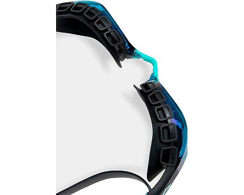 Окуляри для плавання Arena AIR SONIC MIRROR, чорно-бірюзові
