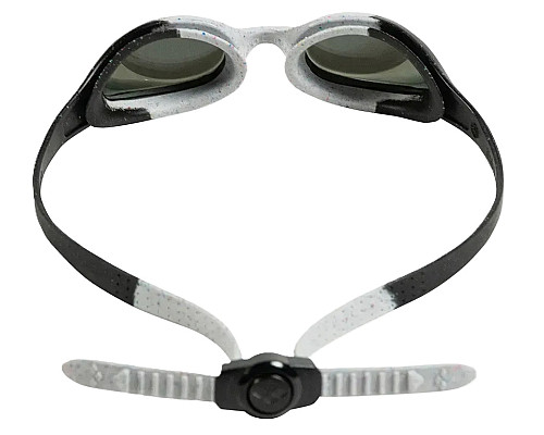 Окуляри для плавання дитячі Arena SPIDER JR MIRROR, чорно-сірі