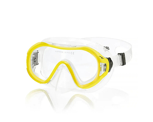 Маска для дайвінгу дитяча Aqua Speed JUNIOR 223-18, жовта
