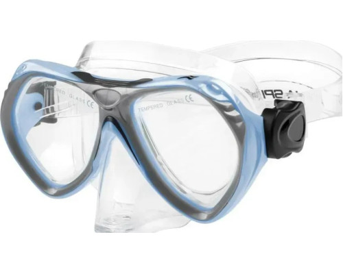 Набір маска і трубка Aqua Speed AURA + EVO 9945, блакитний