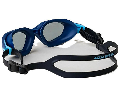 Окуляри для плавання Aqua Speed CYCLONE 61433, чорно-сині