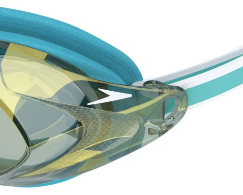 Окуляри для плавання Speedo WOMENS VANQUISHER 3.0 MIRRORED, бірюзові