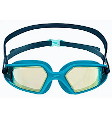 Окуляри для плавання дитячі Speedo HYDROPULSE MIRROR GOG JU, бірюзові