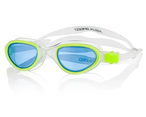 Окуляри для плавання Aqua Speed X-PRO 6668, зелено-сині