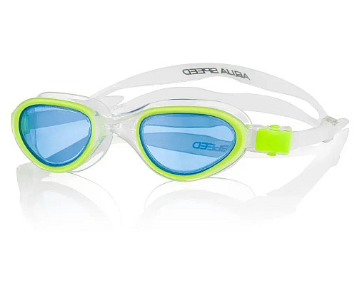 Окуляри для плавання Aqua Speed X-PRO 6668, зелено-сині