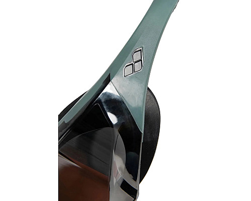 Окуляри для плавання Arena COBRA EDGE SWIPE MIRROR, чорно-зелені