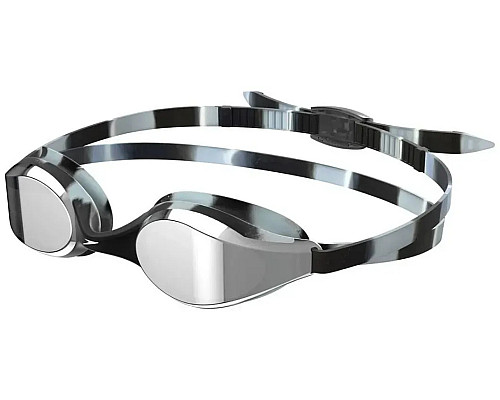 Окуляри для плавання дитячі Speedo HYPER FLYER MIRRORED, чорно-сірі