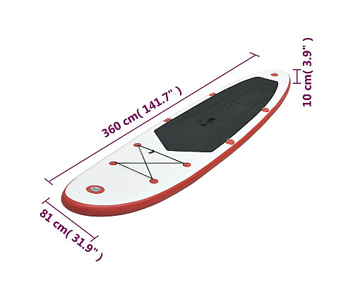 Надувна SUP дошка (Сапборд) vidaXL 92201 360 Надувна SUP дошка (Сапборд) vidaXL 92201 360