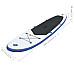 Надувна SUP дошка (Сапборд) vidaXL 92204 390