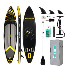 Deska do Pływania Sup Paddleboard Zestaw 7w1 KUBISPORT 350 x 84 x 15 cm