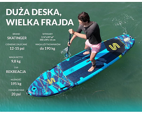 Надувна SUP дошка (Сапборд) Skatinger Asiaticus 350
