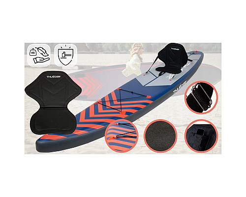 Надувна SUP дошка (Сапборд) THUNDER STEEL RED 365