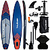 Надувна SUP дошка (Сапборд) THUNDER STEEL RED 365