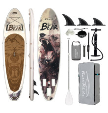 Deska do Pływania Sup Paddleboard Zestaw 7w1 KUBISPORT 350 x 90 x 15 cm
