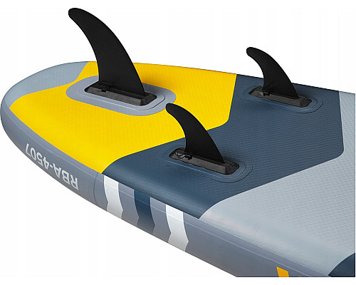 Надувна SUP дошка (Сапборд) Rebel ACTIVE RBA-4507 335 помаранчево-сіра