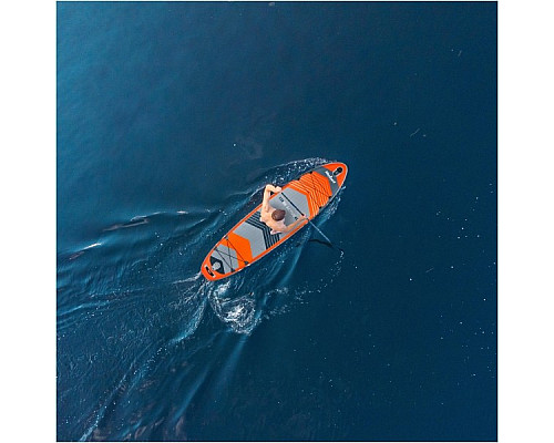 Надувна SUP дошка (Сапборд) Rebel ACTIVE RBA-4507 335 помаранчево-сіра