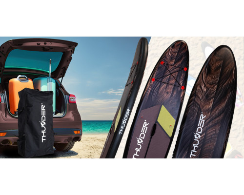 Надувна SUP дошка (Сапборд) THUNDER WOOD 320 Надувна SUP дошка (Сапборд) THUNDER WOOD 320