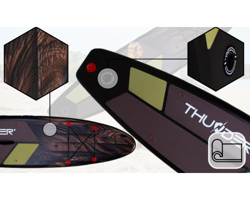 Надувна SUP дошка (Сапборд) THUNDER WOOD 320 Надувна SUP дошка (Сапборд) THUNDER WOOD 320