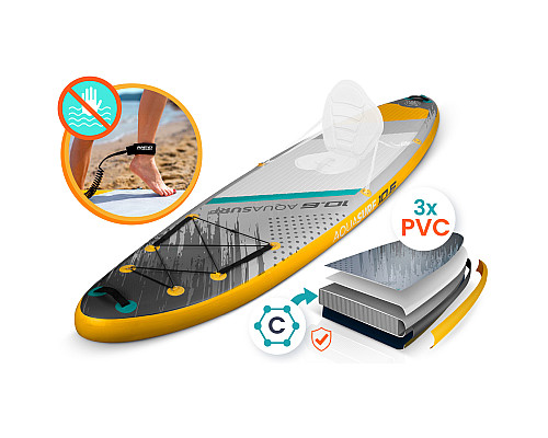 Надувна SUP дошка (Сапборд) Neo-Sport 170205 Aquasurf 320 х 84 х 15 см