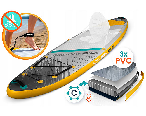 Надувна SUP дошка (Сапборд) Neo-Sport 170205 Aquasurf 320 х 84 х 15 см