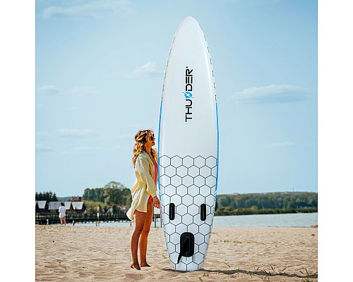 Надувна SUP дошка (Сапборд) з LED підсвічуванням THUNDER LUMOS 320