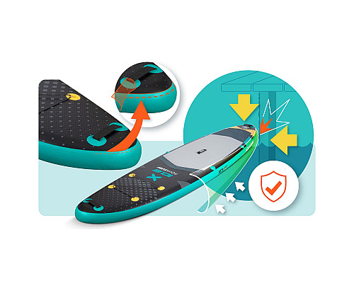 Надувна SUP дошка (Сапборд) Neo-Sport 170207 Aquasurf 320 х 84 х 15 см