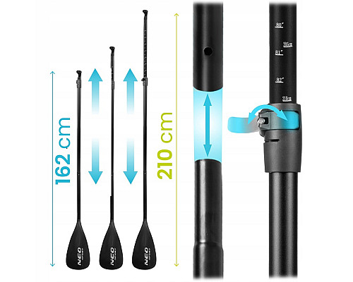 Надувна SUP дошка (Сапборд) Neo-Sport 170207 Aquasurf 320 х 84 х 15 см