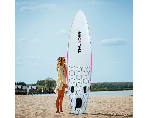 Надувна SUP дошка (Сапборд) з LED підсвічуванням THUNDER MOSSA 320