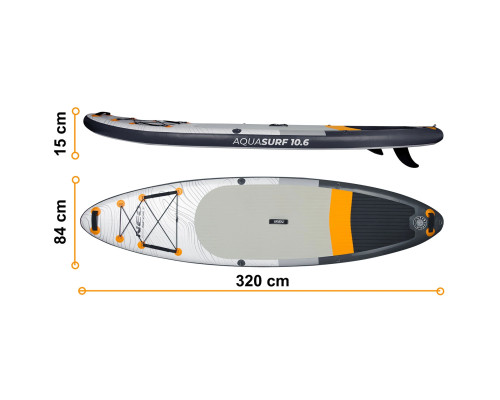 Надувна SUP дошка (Сапборд) Neo-Sport 170201 Aquasurf 320 Надувна SUP дошка (Сапборд) Neo-Sport 170201 Aquasurf 320