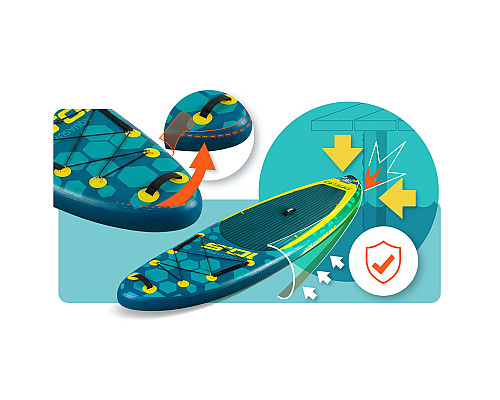 Надувна SUP дошка (Сапборд) Neo-Sport 170213 Aquasurf 320 х 84 х 15 см