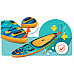 Надувна SUP дошка (Сапборд) Neo-Sport 170214 Aquasurf 320 х 84 х 15 см
