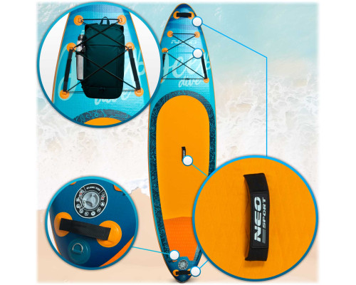 Надувна SUP дошка (Сапборд) Neo-Sport 170204 Aquasurf 320 Надувна SUP дошка (Сапборд) Neo-Sport 170204 Aquasurf 320