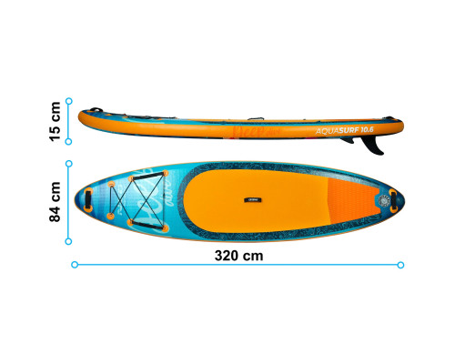 Надувна SUP дошка (Сапборд) Neo-Sport 170204 Aquasurf 320 Надувна SUP дошка (Сапборд) Neo-Sport 170204 Aquasurf 320