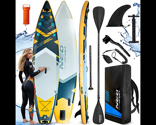Надувна SUP дошка (Сапборд) Neo-Sport 170106 Reefbreak 350 х 81 х 15 см