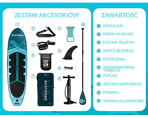 Надувна SUP дошка (Сапборд) Skatinger Octopus 335