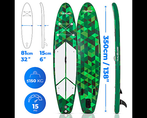 Надувна SUP дошка (Сапборд) THUNDER CAMO 350
