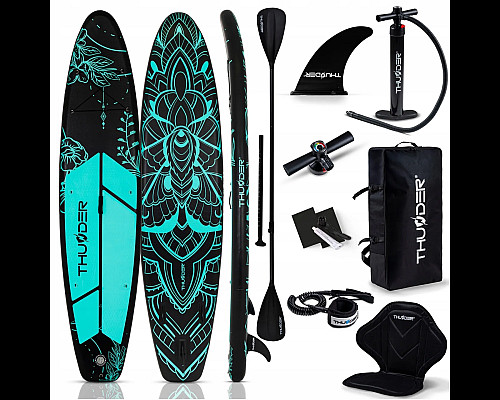 Надувна SUP дошка (Сапборд) THUNDER MOTH-MINT 350