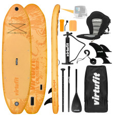 Надувна SUP дошка (Сапборд) VIRTUFIT CRUISER 305, оранжева