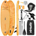 Надувна SUP дошка (Сапборд) VIRTUFIT CRUISER 305, оранжева
