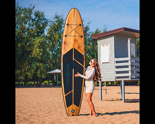 Надувна SUP дошка (Сапборд) THUNDER WOOD 350
