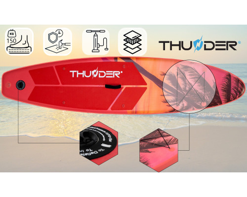 Надувна SUP дошка (Сапборд) THUNDER COAST ISLE 320 Надувна SUP дошка (Сапборд) THUNDER COAST ISLE 320