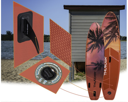 Надувна SUP дошка (Сапборд) THUNDER COAST ISLE 320 Надувна SUP дошка (Сапборд) THUNDER COAST ISLE 320