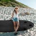 Надувна SUP дошка (Сапборд) VIRTUFIT CRUISER 305, чорний